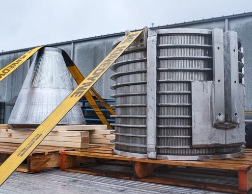 Germ Press Screen and Cone Shipment