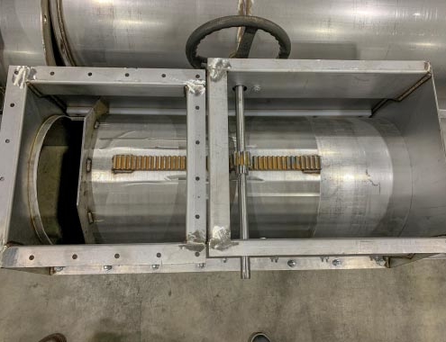 Other-Products-Curved-Slide-Gate-Rack-Pinion Stainless Steel Curved Slide Gate