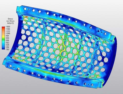 Screw Press Housing FEA